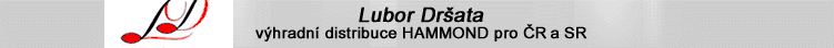 Lubor Drata - vhradn distribuce HAMMOND pro R a SR